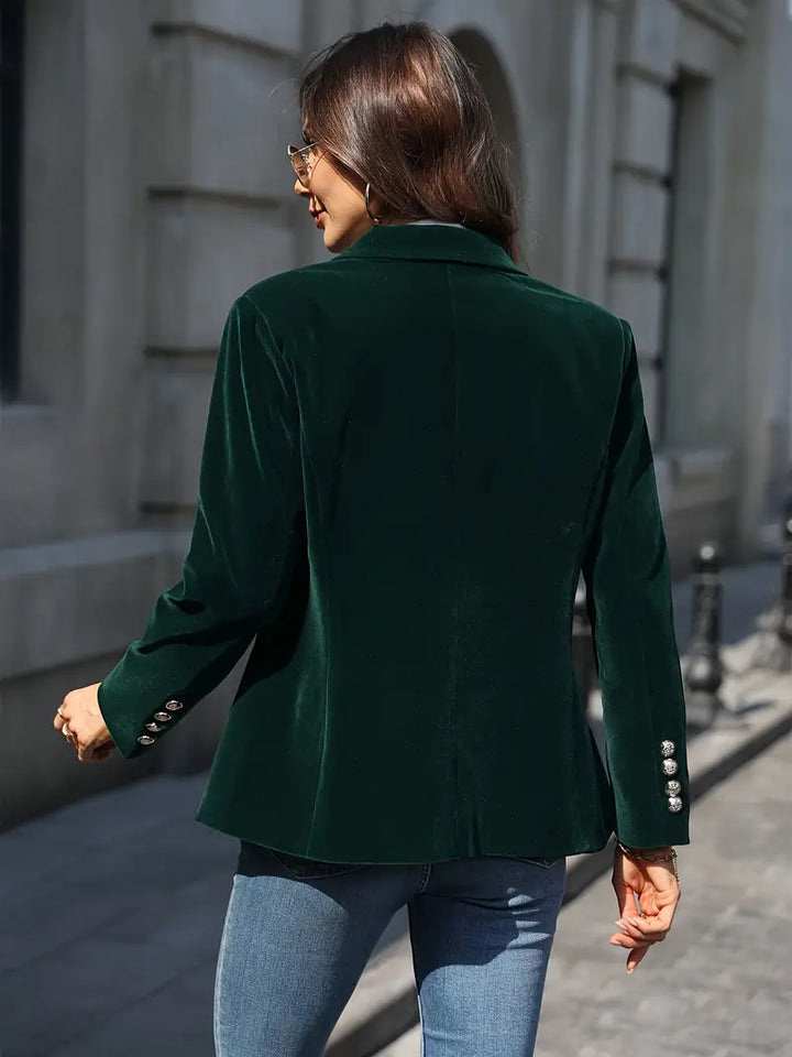 LIVARA | Velvet Tailored Blazer
