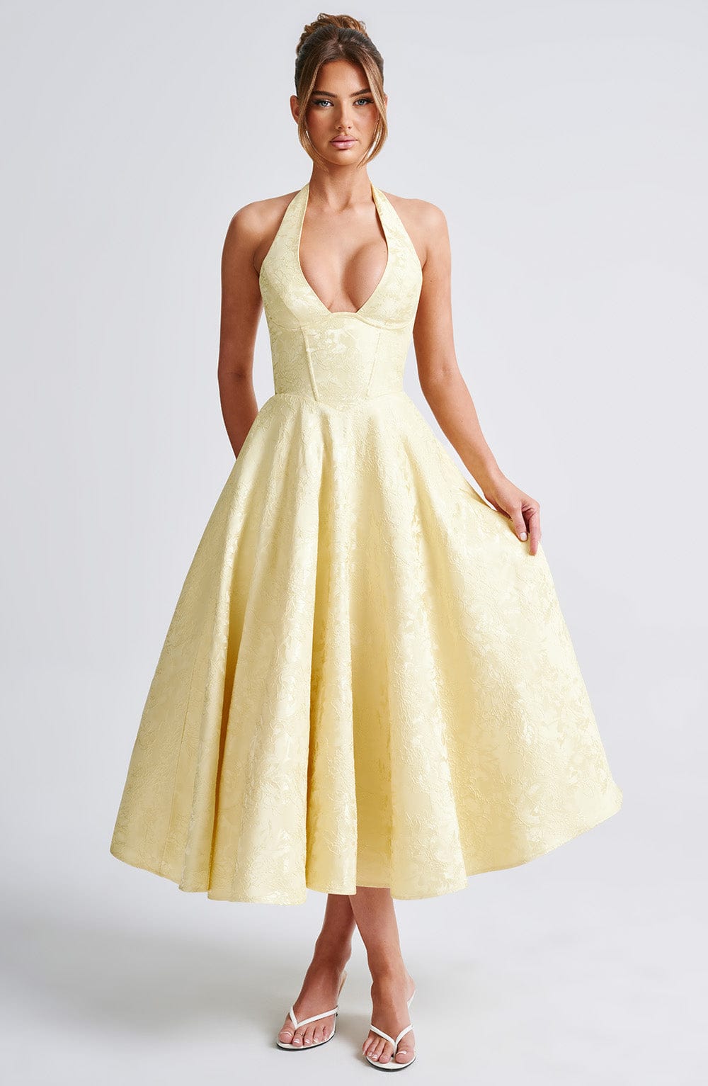Crystal | Romantic Midi Dress