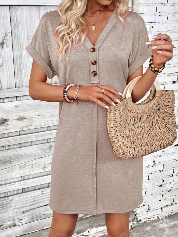 MATHILDA | Everyday Shirt Dress with Elegant Ease