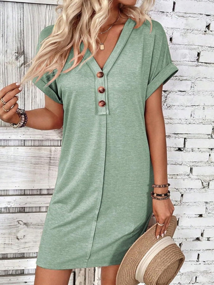 MATHILDA | Everyday Shirt Dress with Elegant Ease