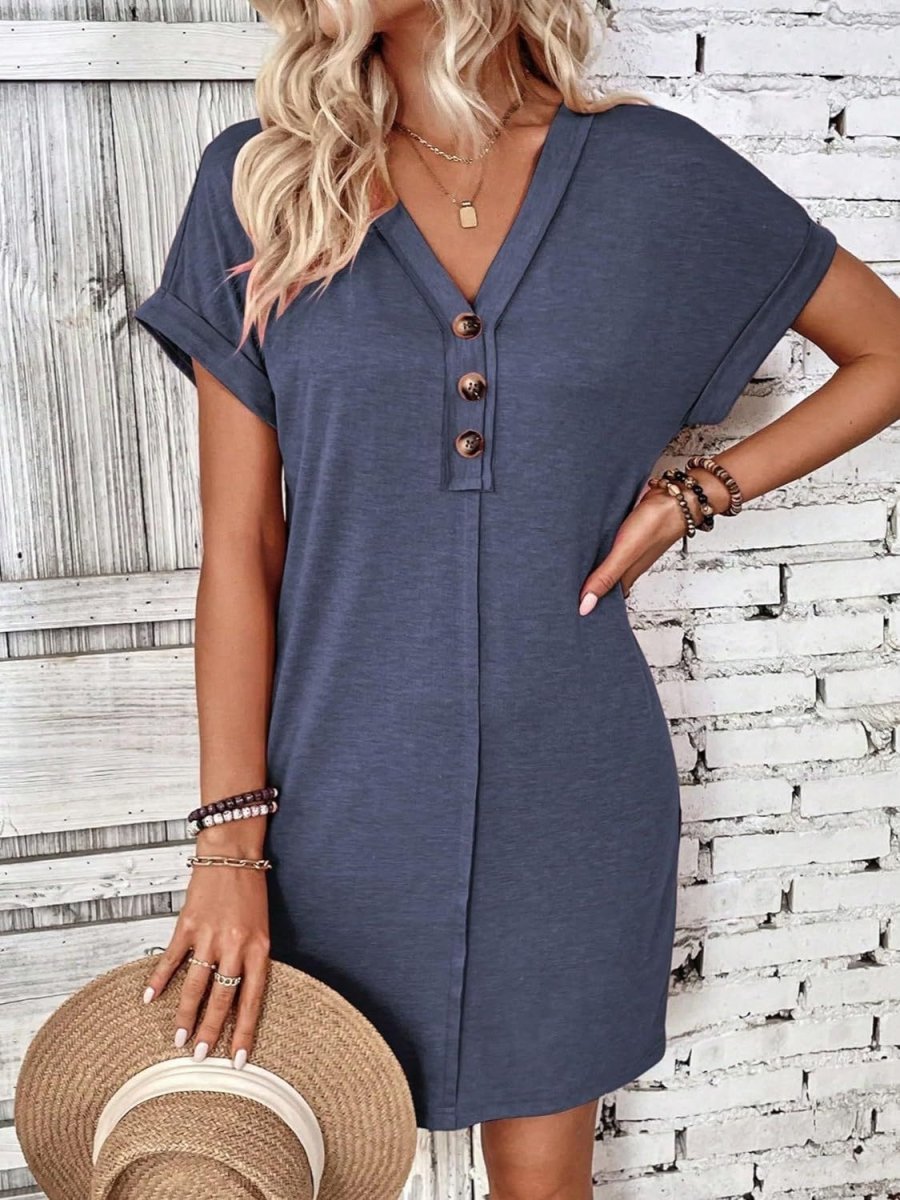 MATHILDA | Everyday Shirt Dress with Elegant Ease