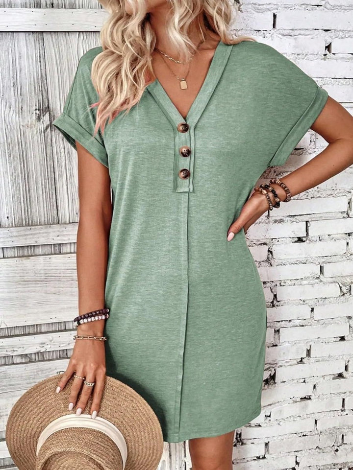MATHILDA | Everyday Shirt Dress with Elegant Ease