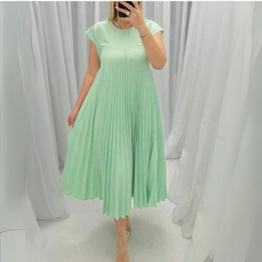 Dhane | Light And Fresh Pleated Dress